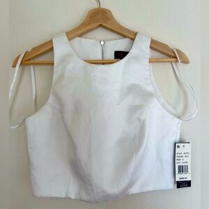 Size: 2, XSMALL
Color: Pear White
Brand: AQUA
Material: 100% Polyester